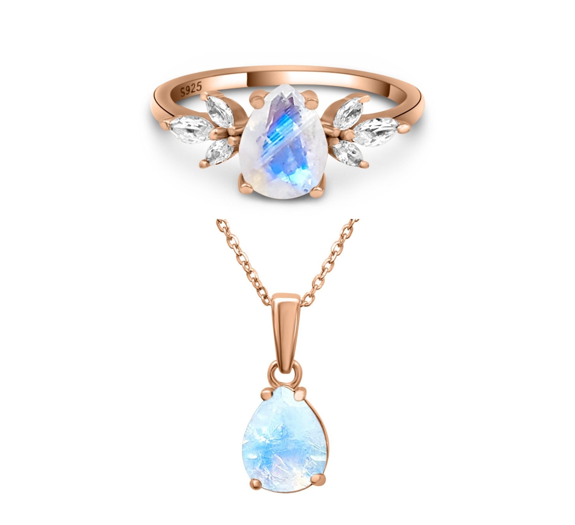 Selene Rosegold & Afrodita Moonstone Rosegold