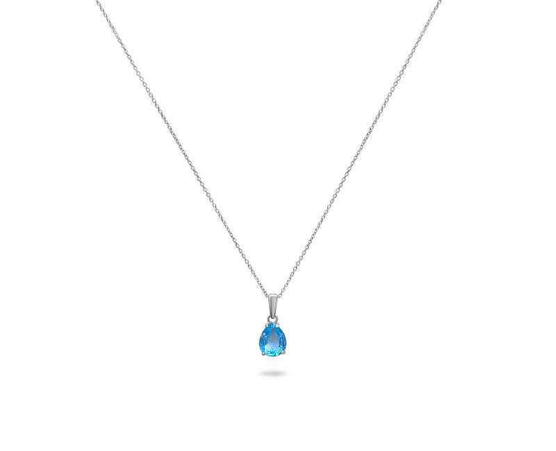 Afrodita Topacio Azul - Piedra Diciembre