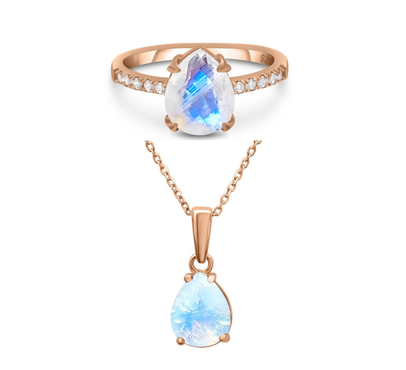 Soulmate & Afrodita Moonstone Rosegold